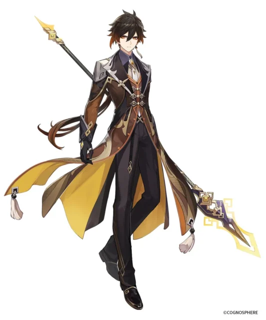 限定★5キャラクター「浮世閑歩・鍾離」