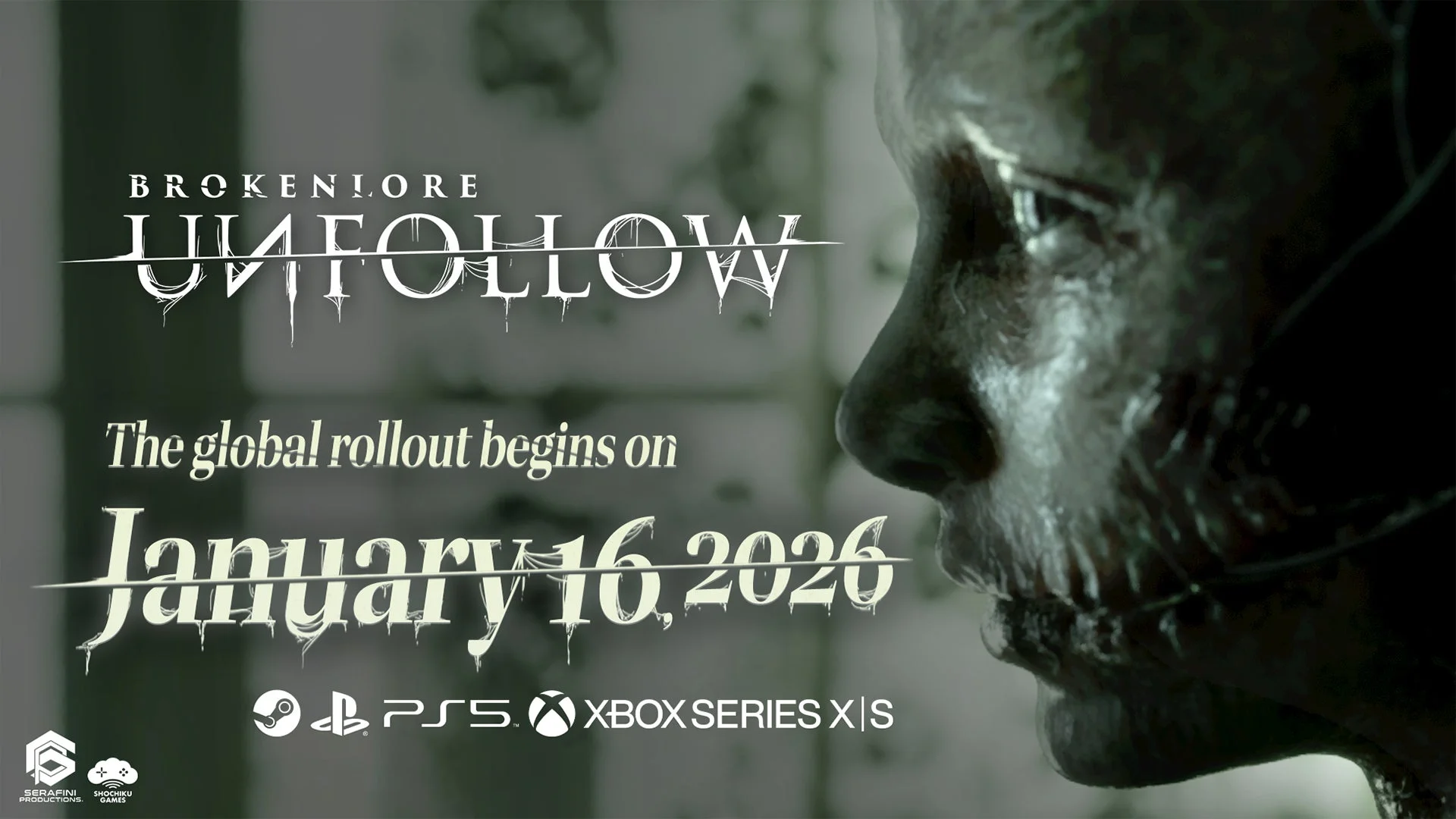 SNSの闇に迫るホラーゲーム『BrokenLore: UNFOLLOW』が1月16日に全世界同時発売！