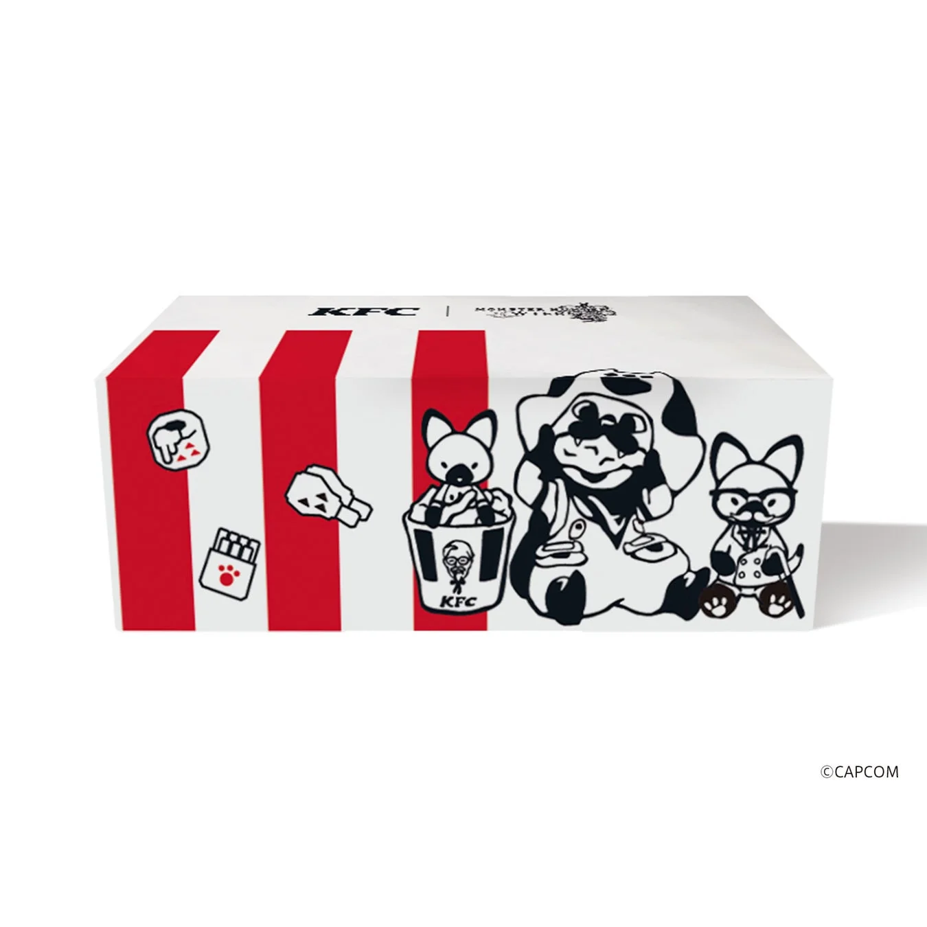 KFCモンハンコラボパック限定デザインパッケージ