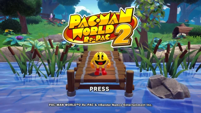 『パックマンワールド2 リ・パック』のタイトル画面