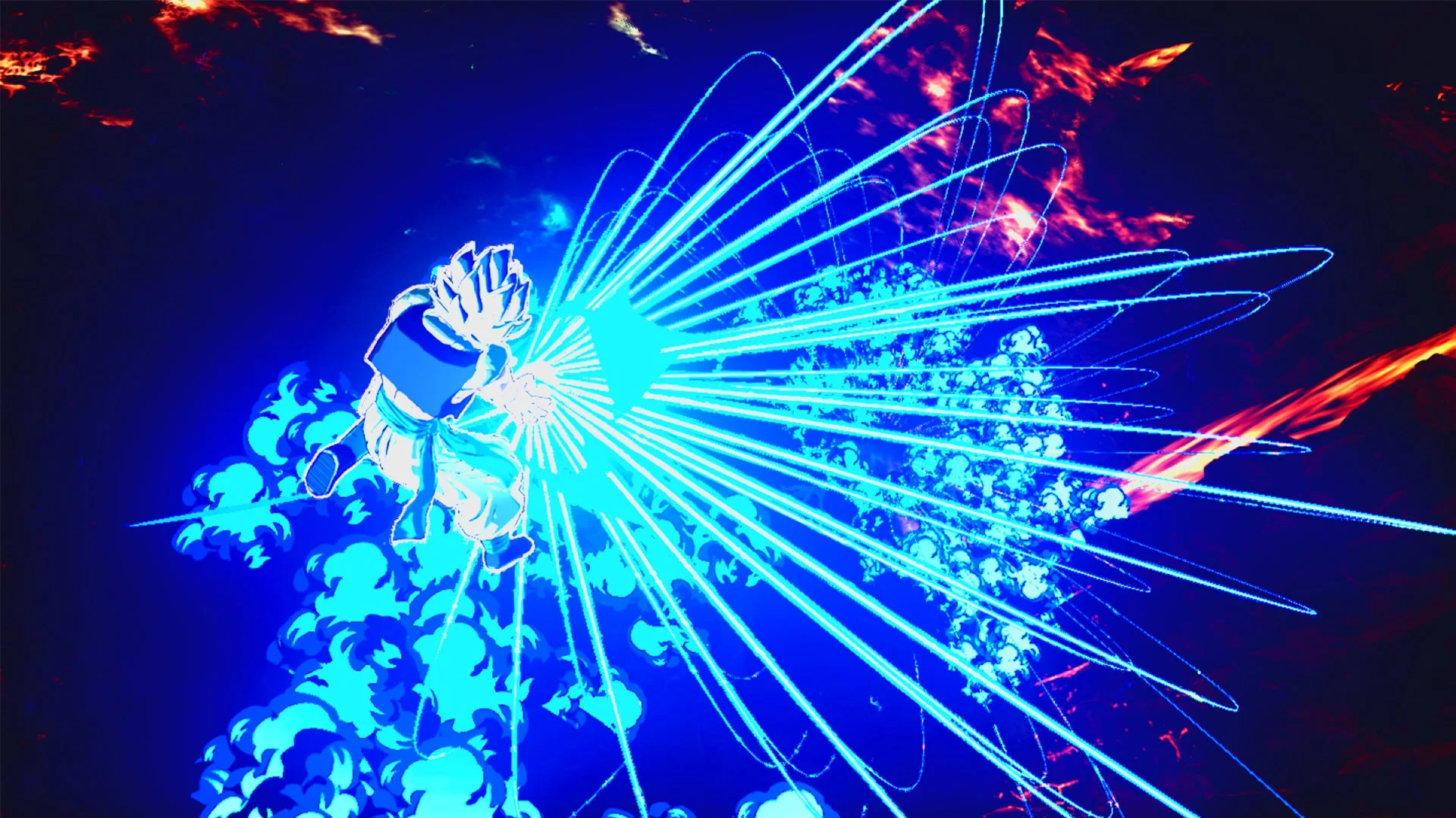 ドラゴンボールSparking! ZEROの悟空が強力な必殺技を放つ