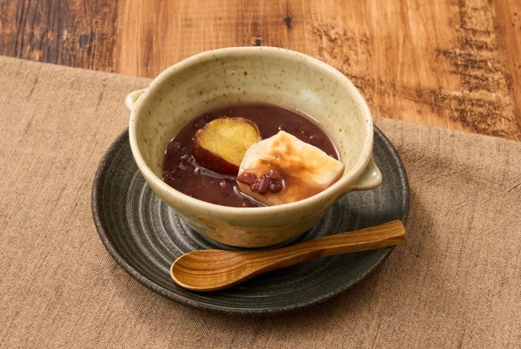 夢庵「あったか焼き芋ぜんざい」