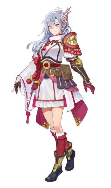 『龍の国 ルーンファクトリー』の女性主人公「カグヤ」のキャラクターイラスト