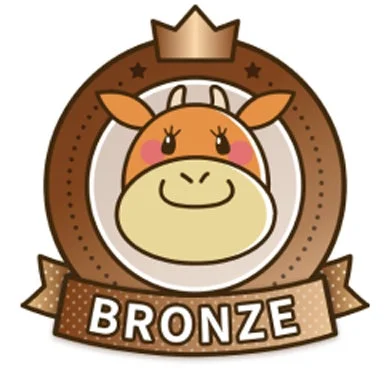 松屋アプリ会員ランク「ブロンズ」のアイコン