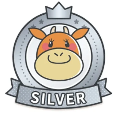 松屋アプリ会員ランク「シルバー」のアイコン