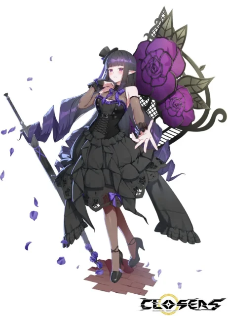 L.ギア「イビルアイプリンセス」を着用したトリスのカットインイラスト