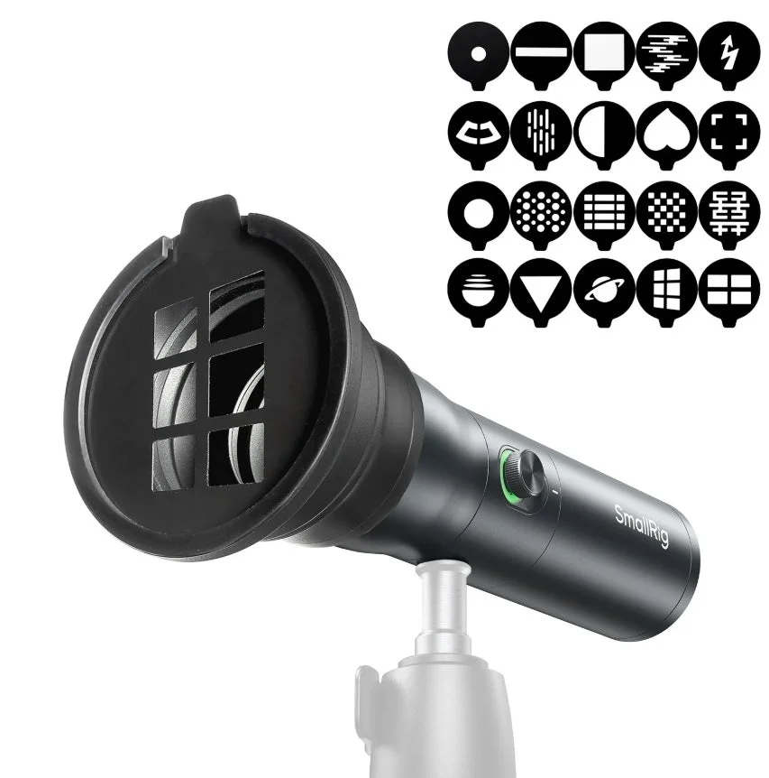 SmallRigズーム機能付き4色LED懐中電灯RF 10C 4634