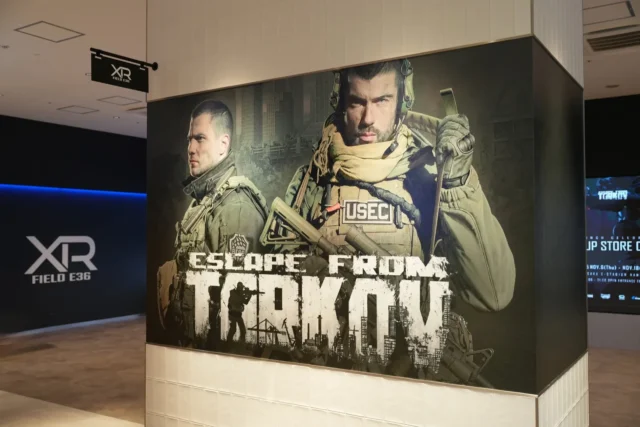 『Escape from Tarkov』POP-UP STORE OSAKAのキービジュアル