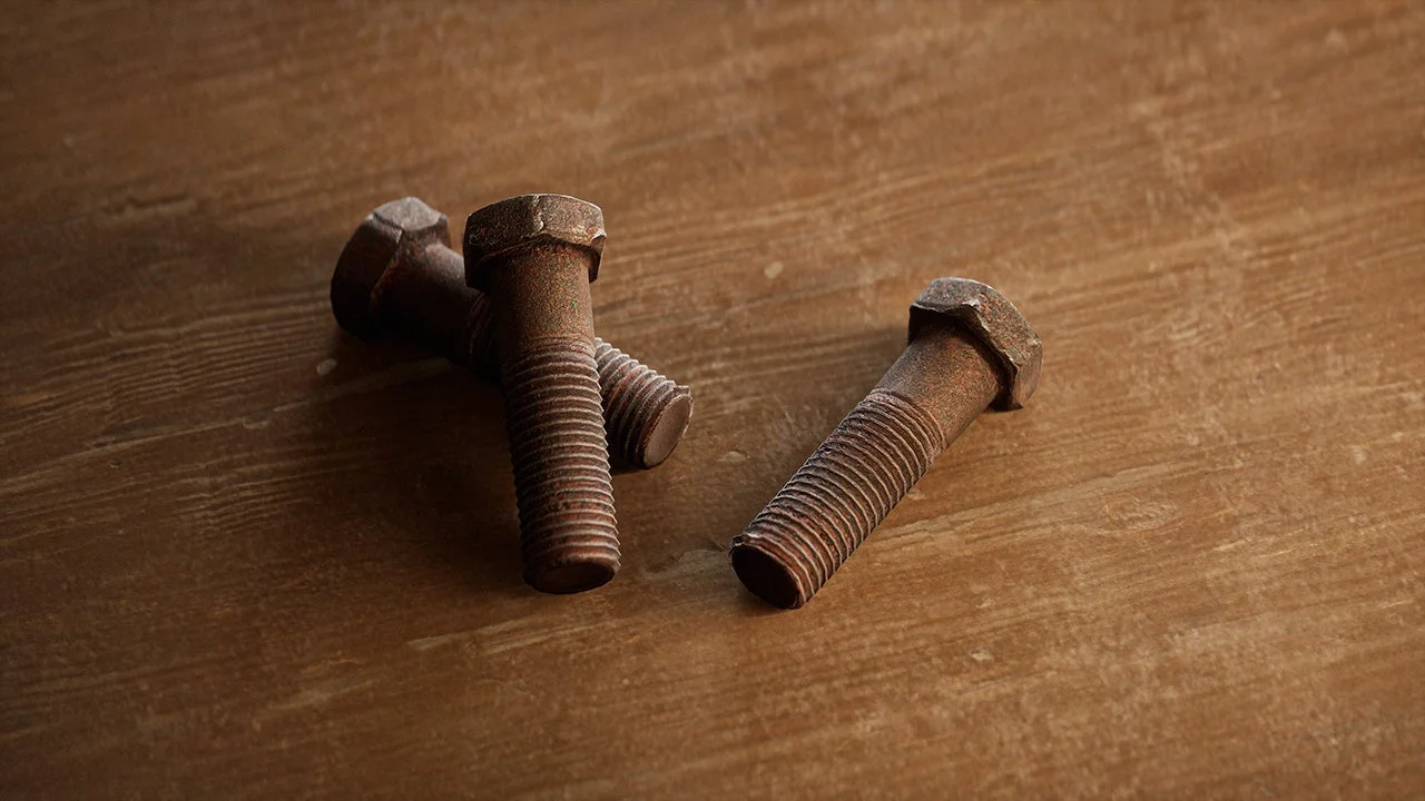 アノマリーの安全確認に使用する金属ボルト