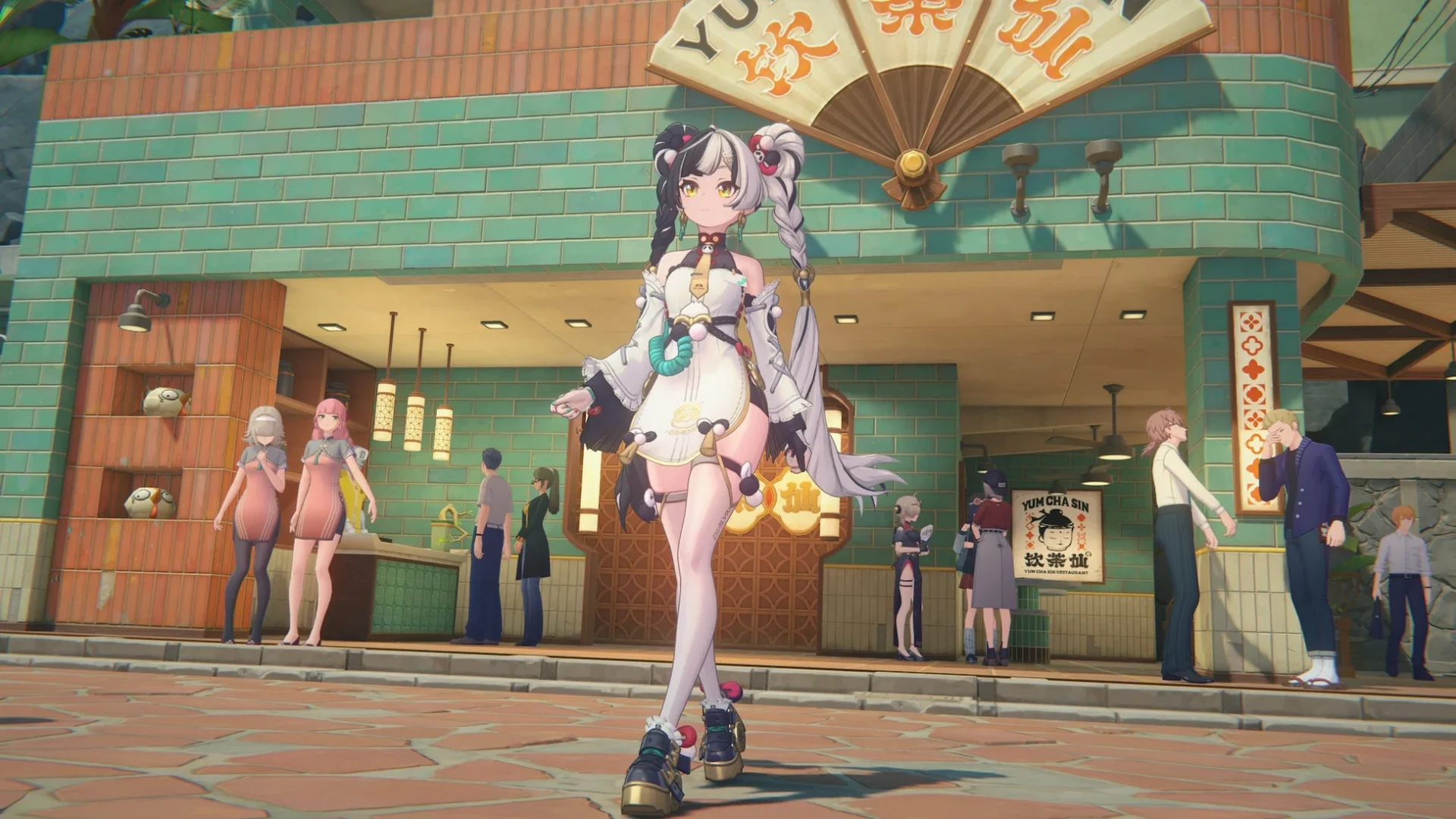 街に立つ新エージェント『ダイアリン』