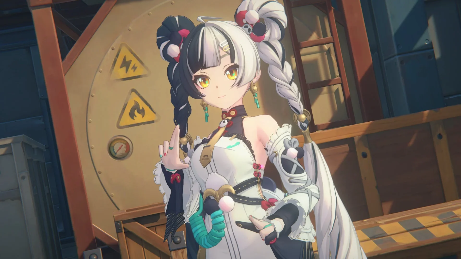 ダイアリンのスキル発動時のポーズ