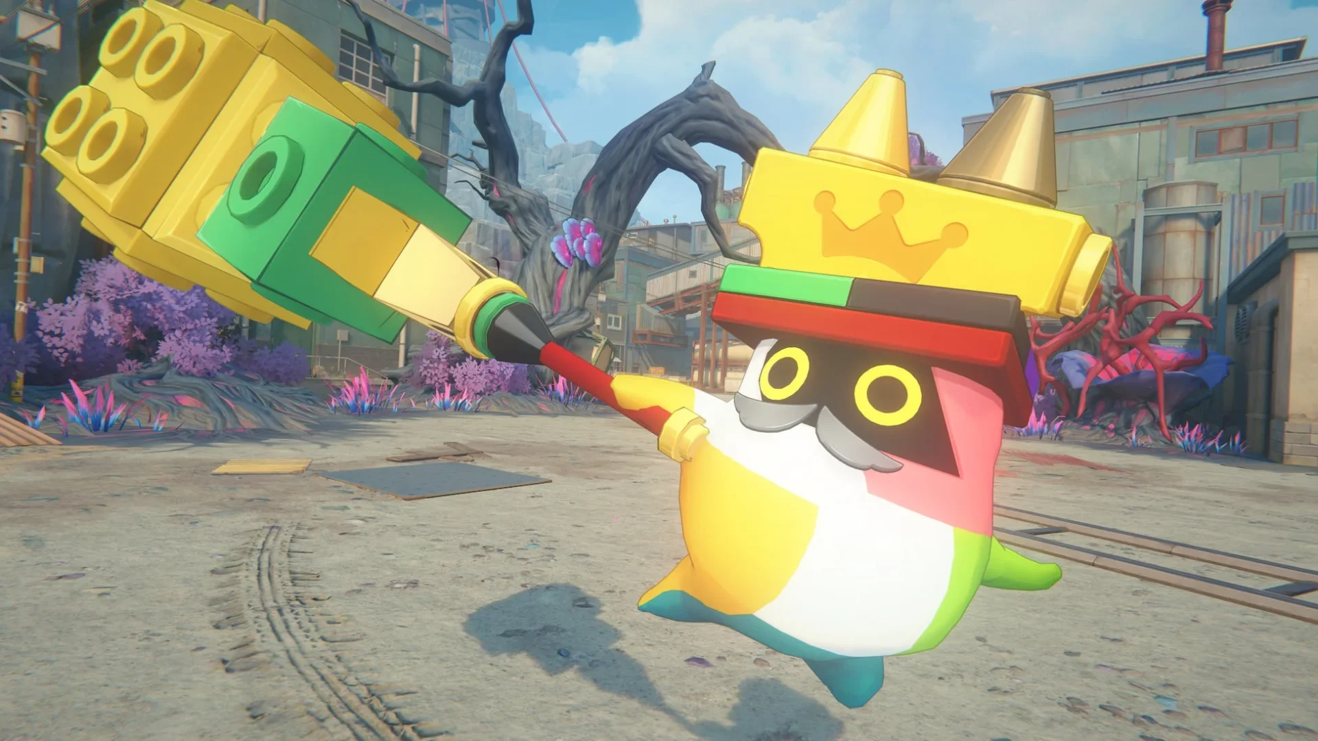 巨大なハンマーを振るう『ブロックボンプ』