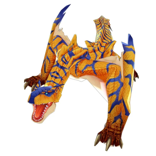 イベントに登場するモンスター、ティガレックスのイラスト