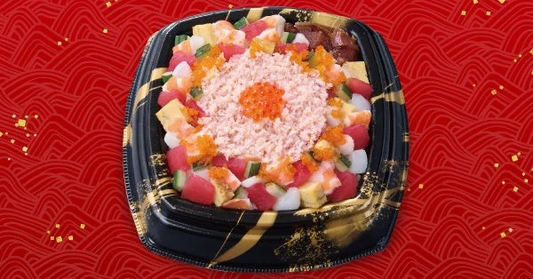 かにバラちらし