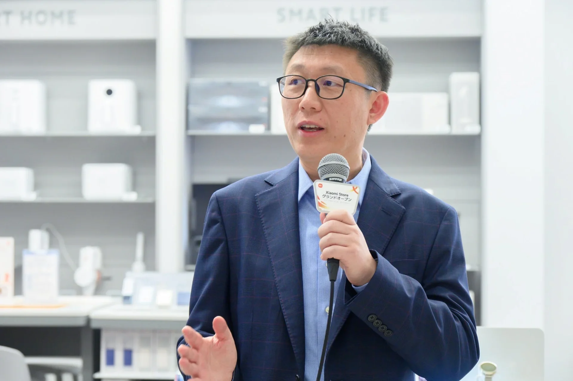 小米技術日本株式会社呂暁露社長のオープニングセレモニーでの挨拶