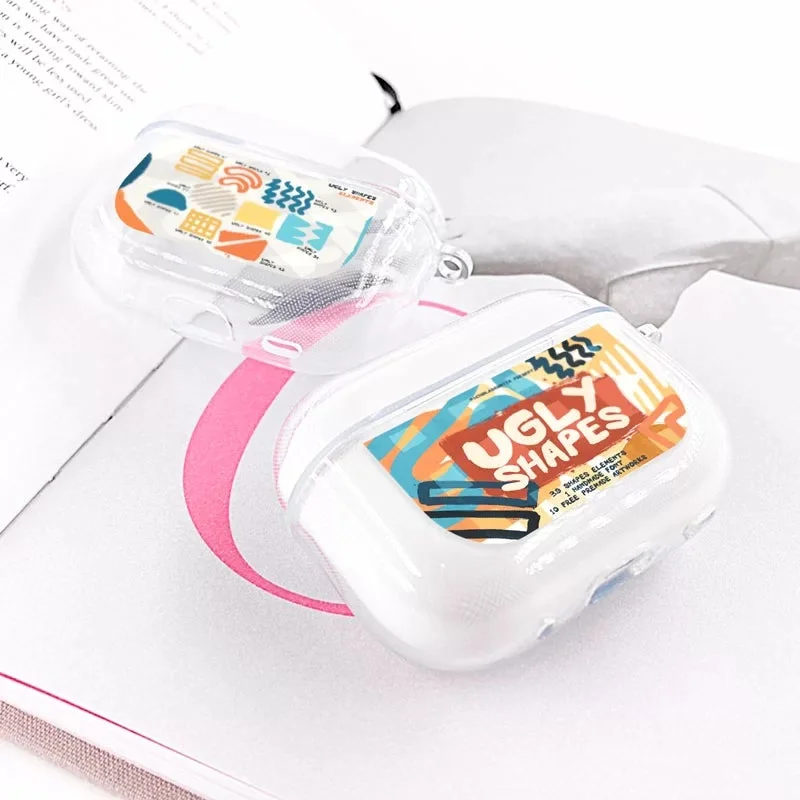 AirPods Pro 3用オリジナルソフトケースのデザイン例（2種）