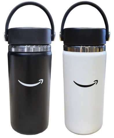 Amazonオリジナルグッズのステンレスボトル