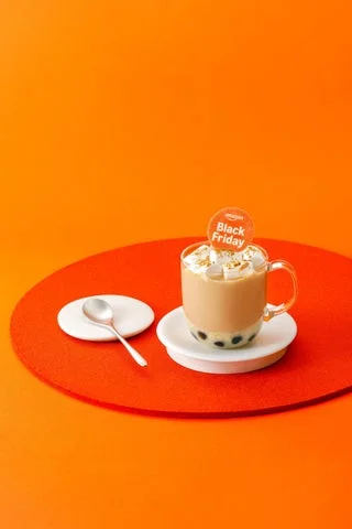 Amazonフレッシュのオリジナルスイーツ、タピオカブリュレラテ