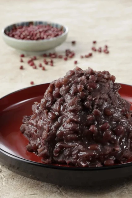 北海道産あずきを100%使用した自家製つぶあん