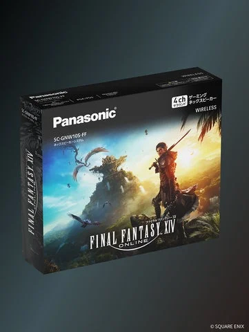 FFXIV「黄金のレガシー」ビジュアルがあしらわれたSC-GNW10S-FFの製品パッケージ