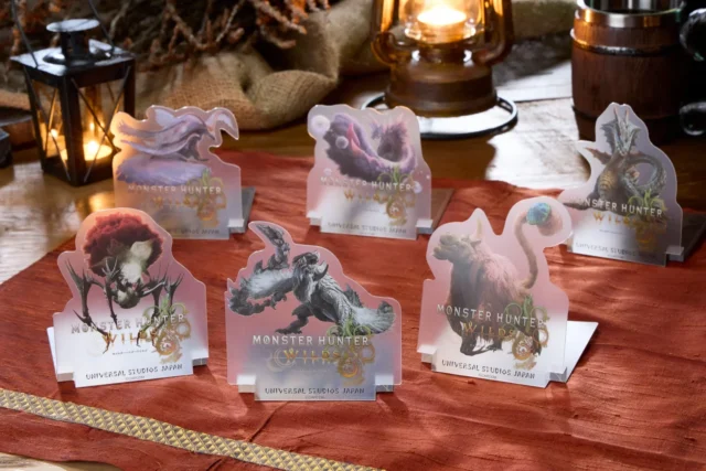 『モンスターハンターワイルズ』限定コースター全6種