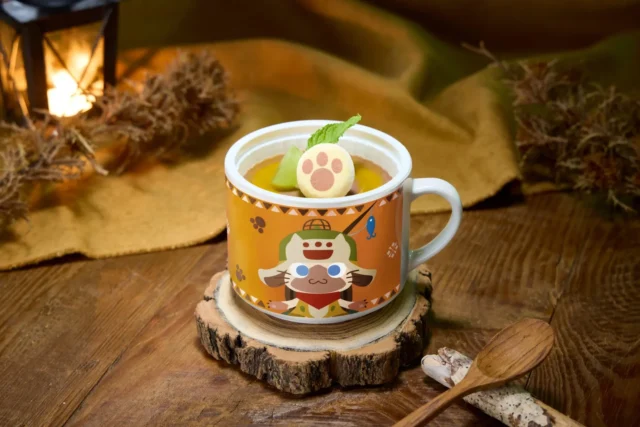 オトモアイルーのチョコレートプリン マグカップ付