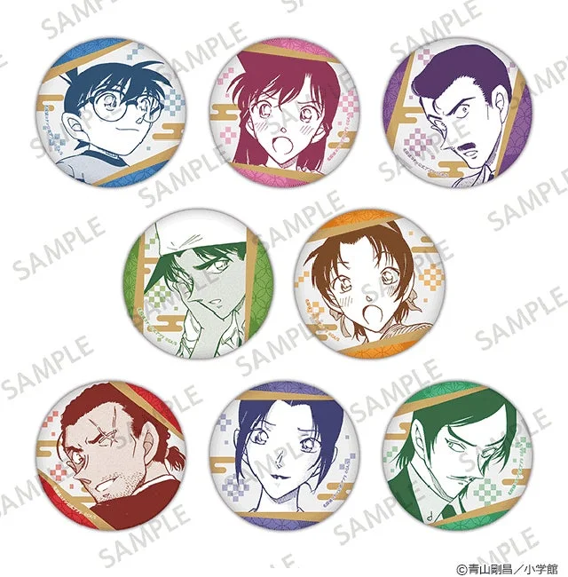名探偵コナン公式アプリ 缶バッジ 長野シリーズの全8種