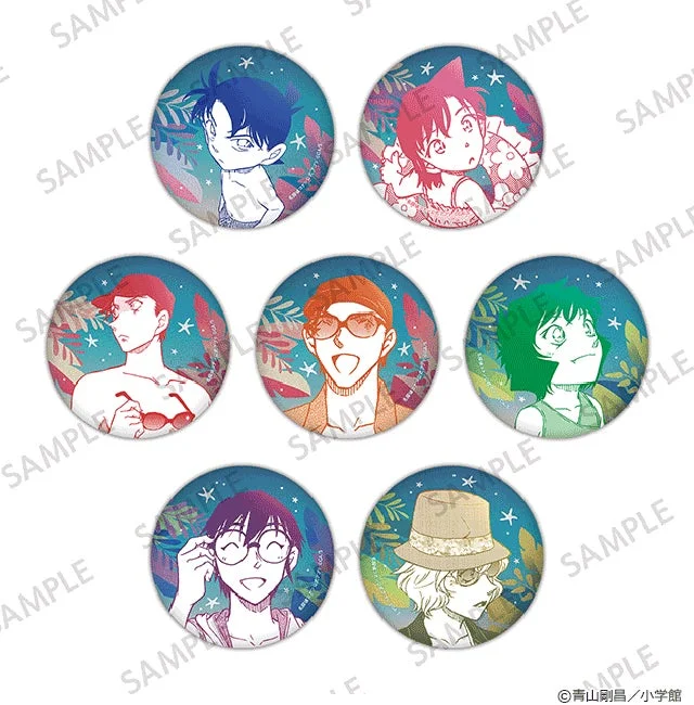 名探偵コナン公式アプリ 缶バッジ さざ波シリーズの全7種
