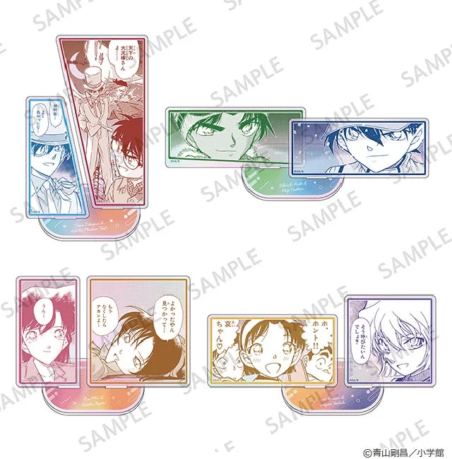 名探偵コナン公式アプリ アクリルスタンド ペアシリーズ vol.2の全4種