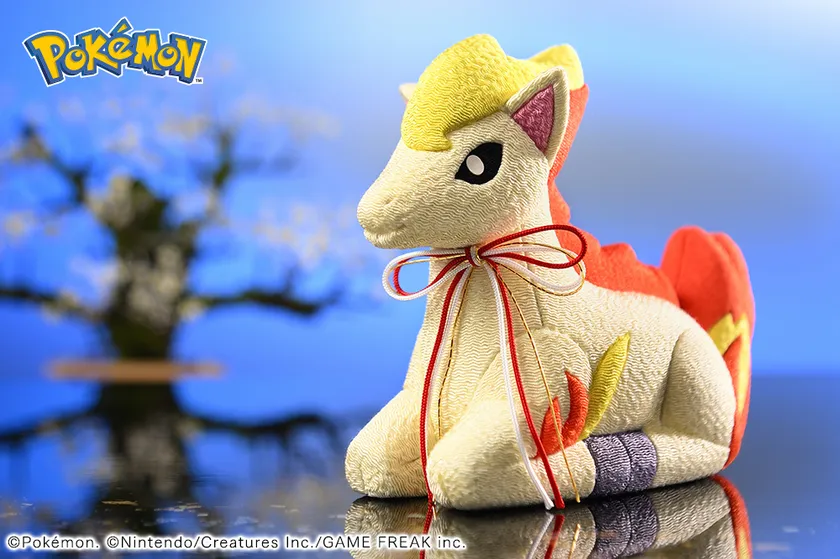 ポケモンの木目込人形『ポニータ』新登場！　伝統工芸の技で表現した11月18日発売