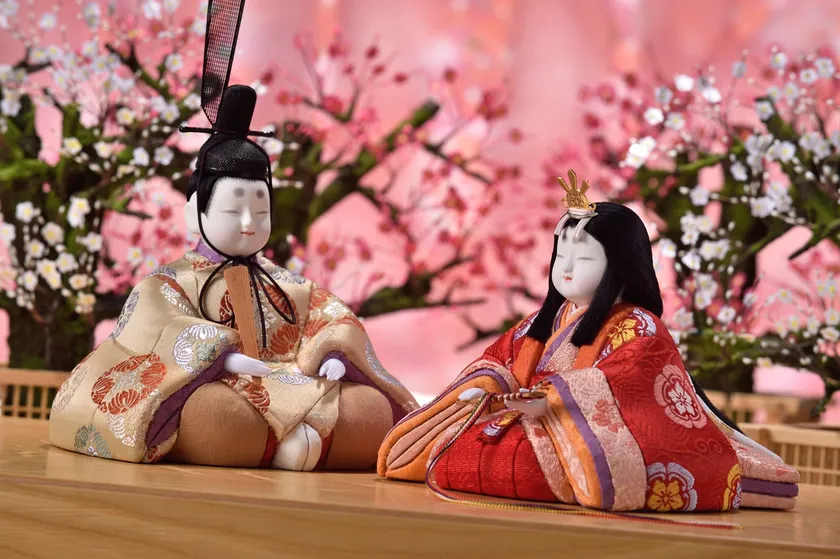 真多呂人形が制作した伝統的な雛人形