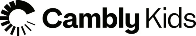 Cambly Kidsのロゴ。お子さま向けオンライン英会話プラットフォーム。