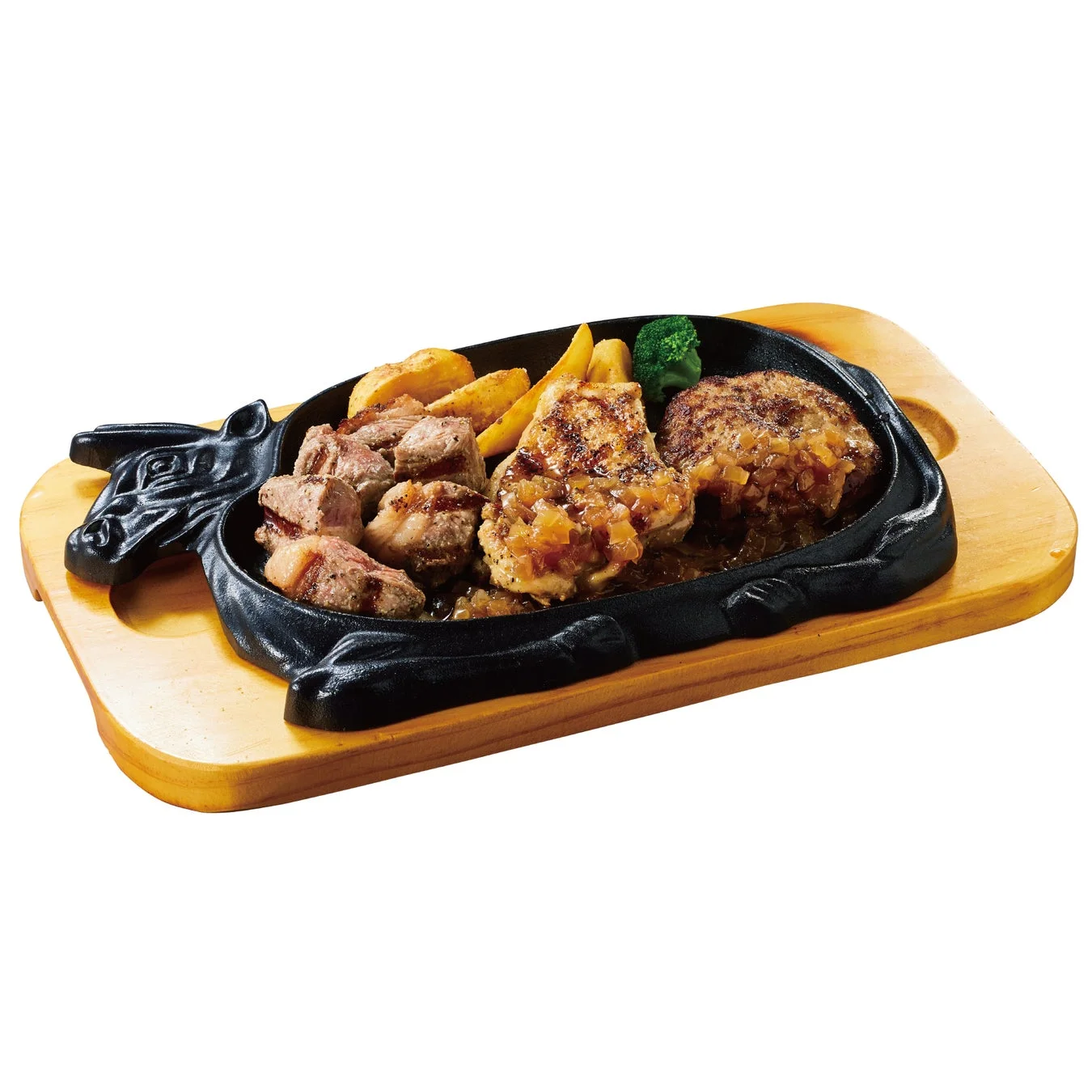 アンガスカットサーロインのトリプルグリルの商品写真