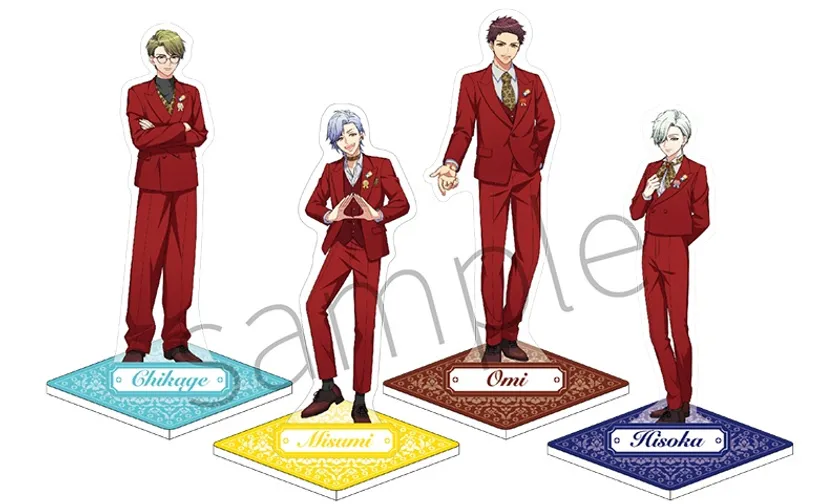 「A3!」コラボ限定アクリルスタンド4種