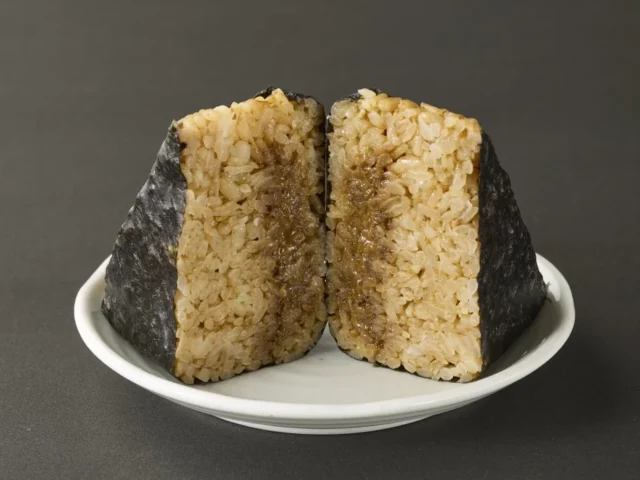 のりノリ海苔!おにぎり 断面