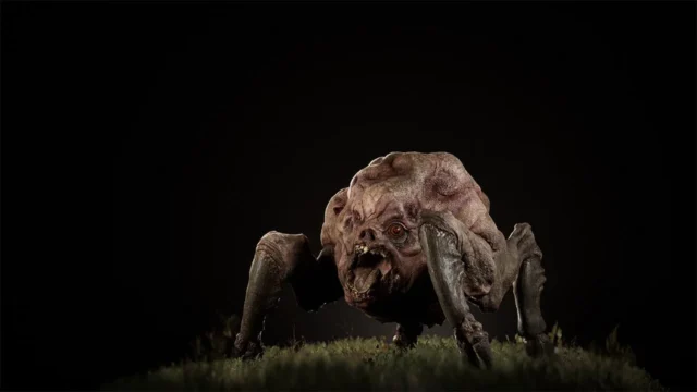 凶暴化した豚型ミュータント「フレッシュ」の全身像