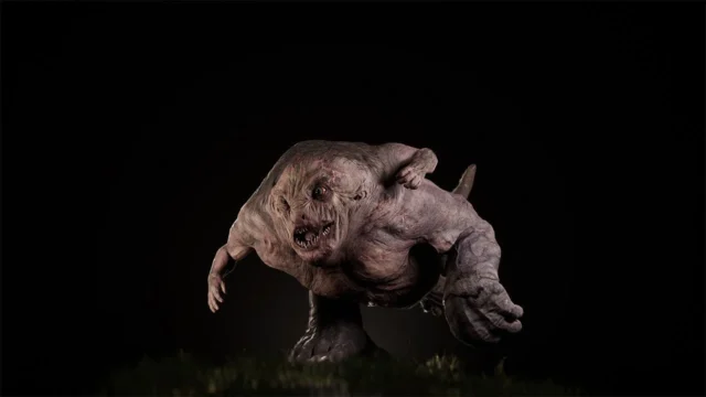 高い耐久力を持つ巨大ミュータント「シュードジャイアント」の全身像