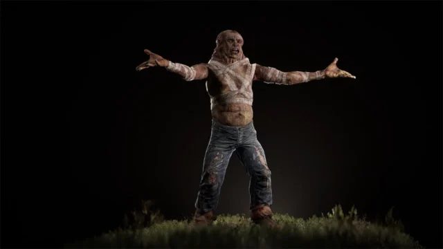 ゾンビを操る知能的なミュータント「コントローラー」の全身像