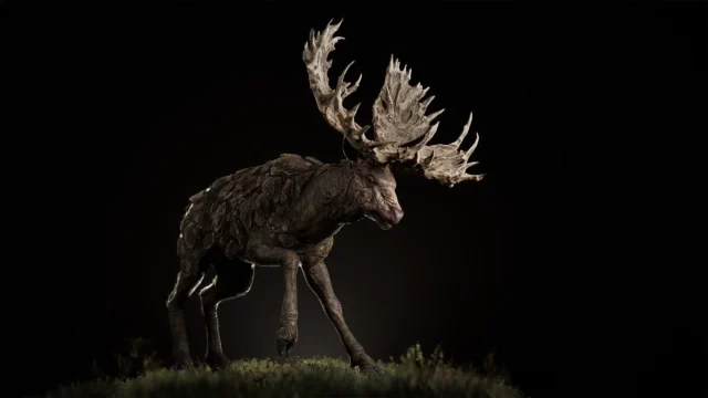 電子機器を狂わせる不気味なミュータント「シュードディア」の全身像