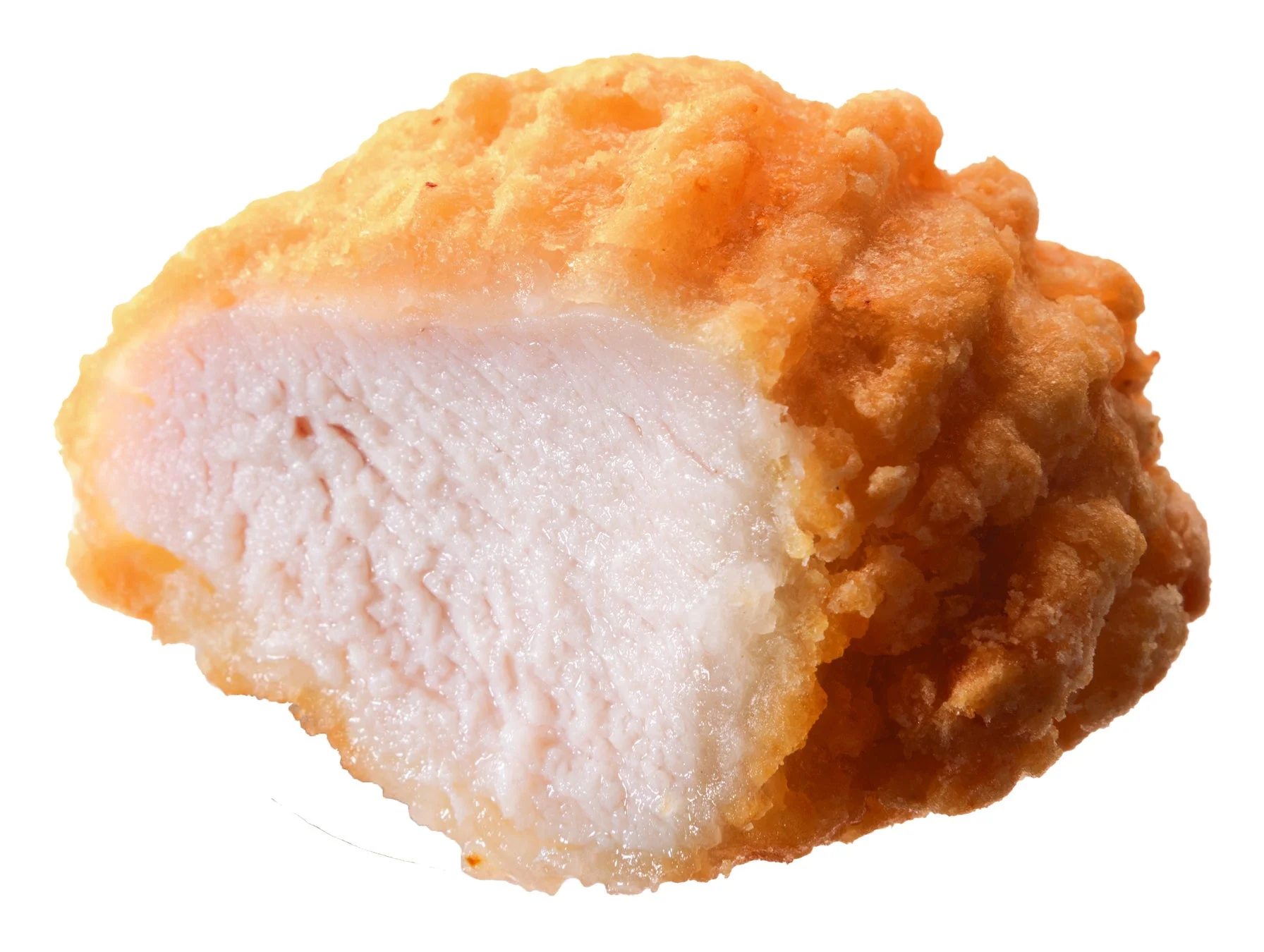 ファミリーマートのファミからむね(あごだし塩味)の断面写真