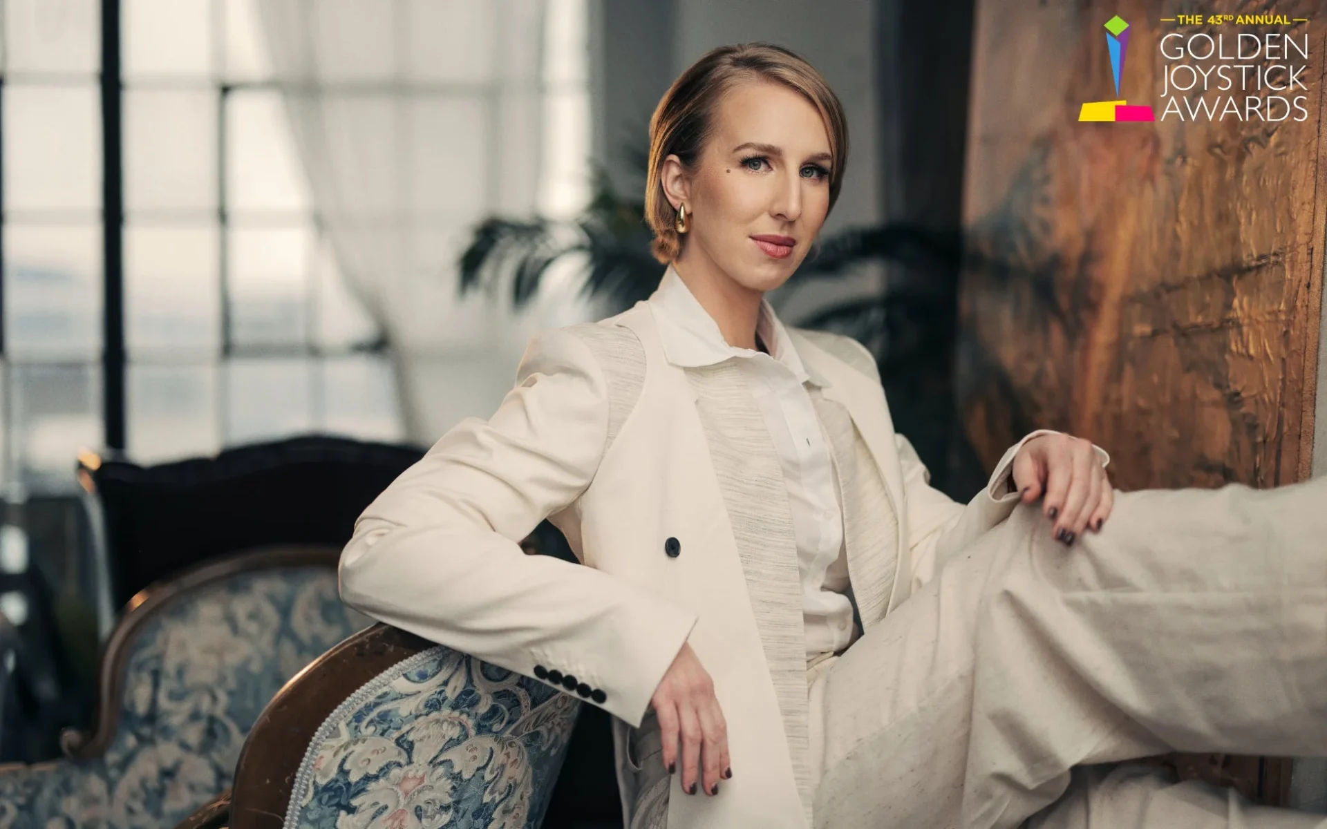 Golden Joystick Awards 2025の司会を務めるマギー・ロバートソン氏