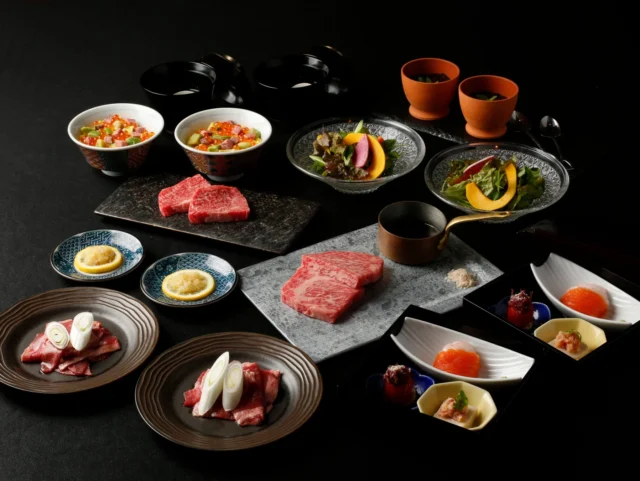 牛の達人の上品な和牛料理の数々