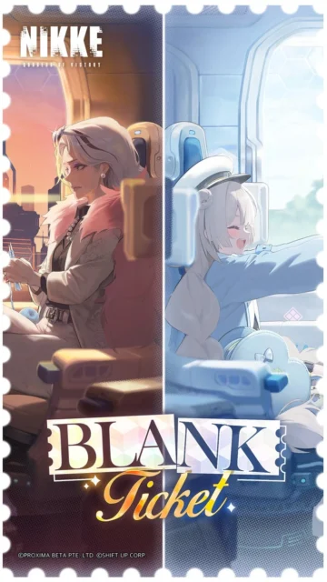 新ストーリーイベント「BLANK TICKET」キービジュアル