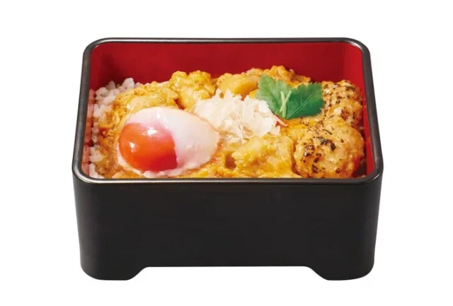 なか卯 温たま絶品親子重のクローズアップ写真