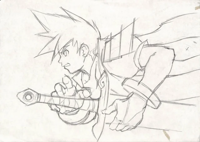 ブレスオブファイアシリーズのキャラクターラフスケッチ