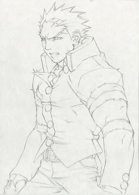 ジャスティス学園シリーズのキャラクターラフスケッチ