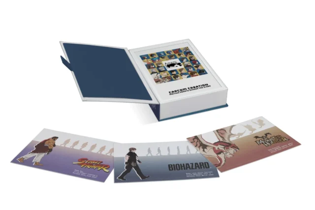 キャラクターパレードポストカードコンプリートBOXと内容物