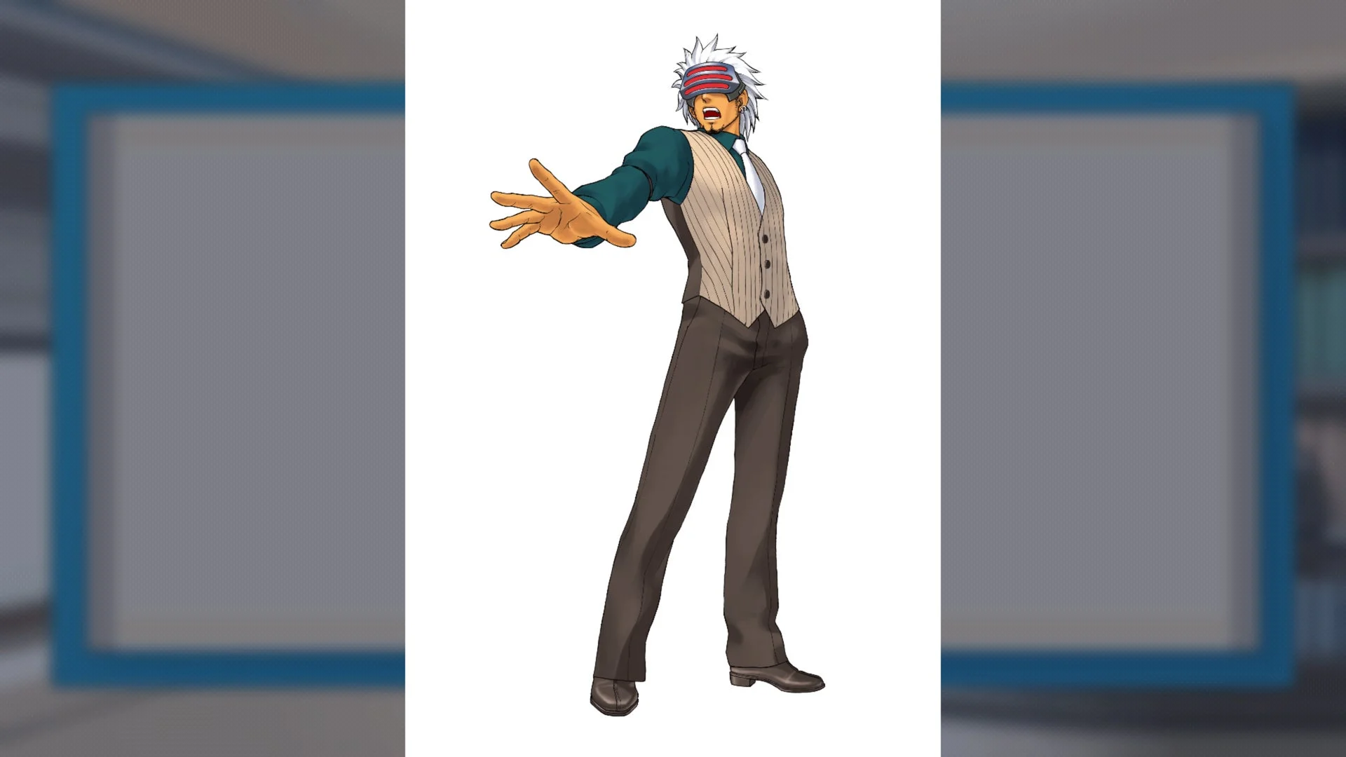 アクションエディターでキャラクターを配置する画面