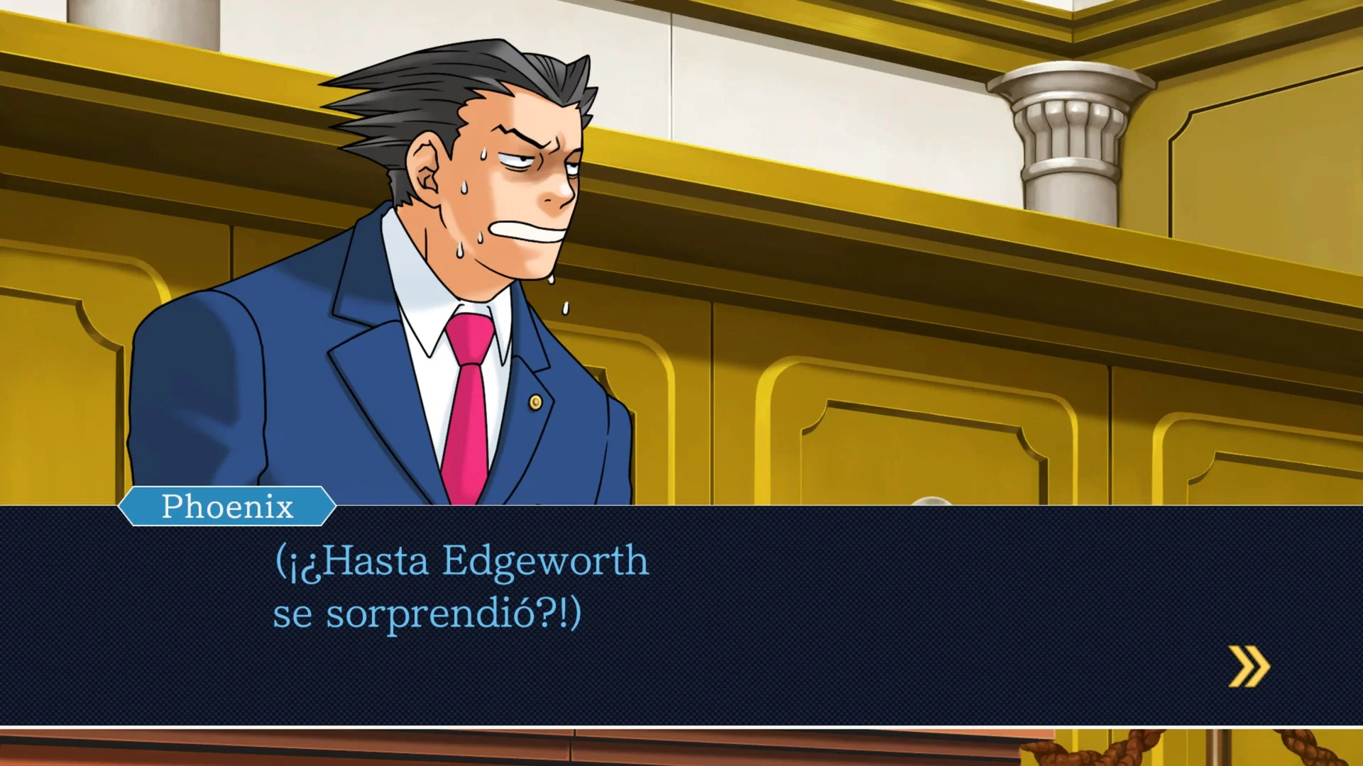 ラテンアメリカスペイン語でのゲーム画面