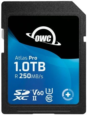 OWC Atlas Pro SDXC UHS-II 1.0TBメモリーカード